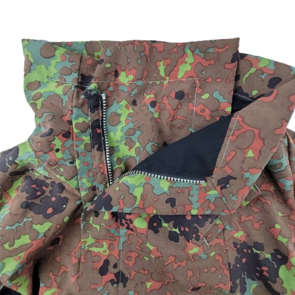 REEBOK x ALICIA KEYS RARE Camo Military Cargo Reptile Cropped Jacket Moto HTF - Picture 9 of 16